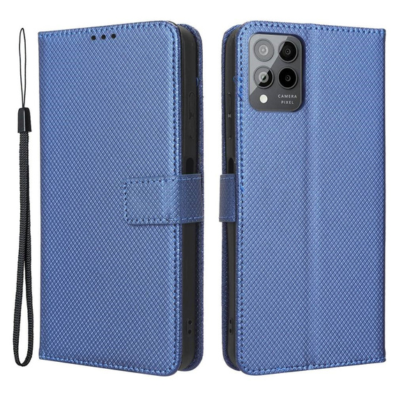 Pattintható tok a T Phone Pro 5G, Wallet Magnet, kék