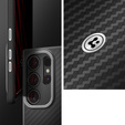 Spigen Enzo Aramid fekete tok Samsung Galaxy S24 Ultra készülékhez