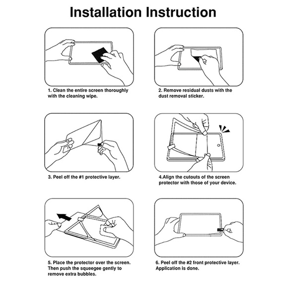 Paperfeel védőfólia Lenovo Tab One készülékhez