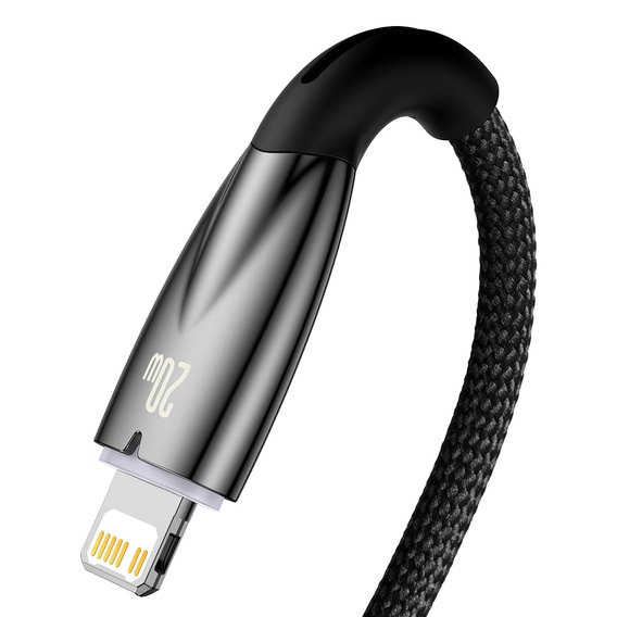 Baseus Glimmer USB-C és Lightning 20W 2m kábel iPhone-hoz