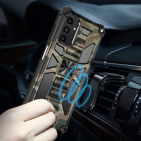 Telefontok a Samsung Galaxy A04S / A13 5G, Armor Kickstand, zöld