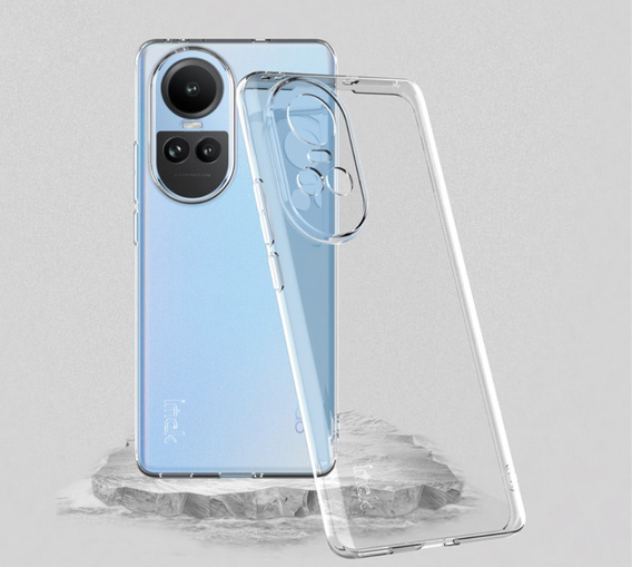 IMAK Telefontok a Oppo Reno 10 / 10 Pro, UX-5 Series Slim, átlátszó