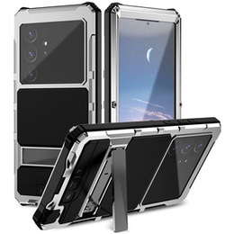 Páncélozott tok a Samsung Galaxy S24 Ultra, R-JUST, ezüst