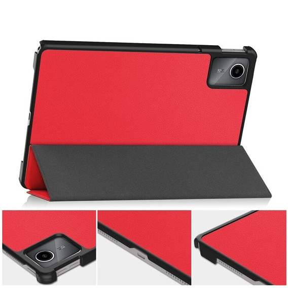 Tok Lenovo Tab M11, Smartcase, piros