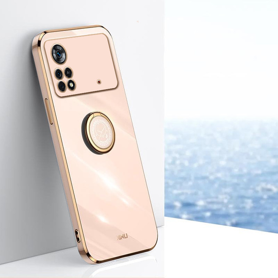 Telefontok a Xiaomi Poco M4 Pro 4G, Electro Ring, rózsaszín
