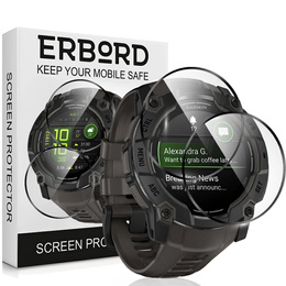 2x ERBORD hibrid üveg a Garmin Instinct 3 45mm