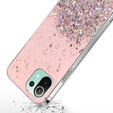 Telefontok a Xiaomi Mi 11 Lite / Mi 11 Lite 5G / 11 Lite 5G NE, Glittery, rózsaszín