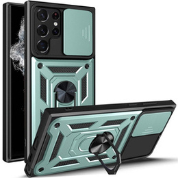 Telefontok a Samsung Galaxy S23 Ultra, CamShield Slide, zöld