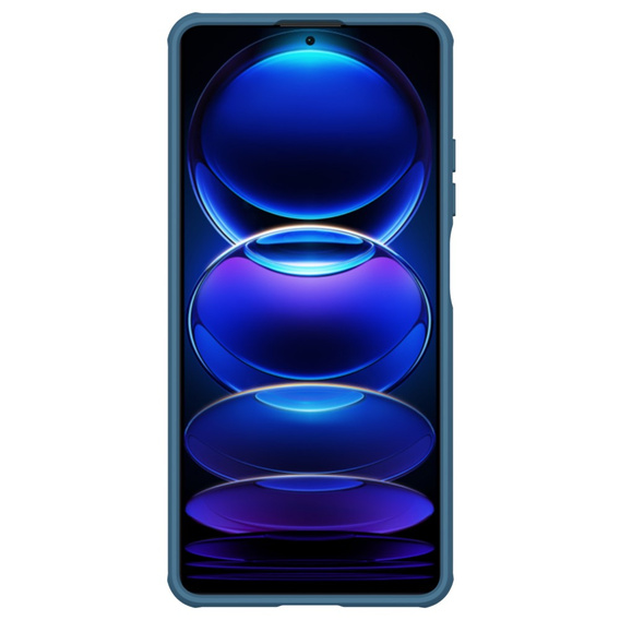 Tok Xiaomi Redmi Note 12 Pro+ 5G, páncélozott Nillkin, CamShield Pro, kék