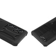 Tok Samsung Galaxy S24 Ultra, ERBORD Rugged MagSafe tok, fekete (két keret)