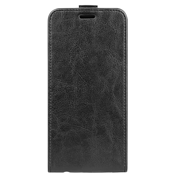 Pattintható tok a Samsung Galaxy S25 Ultra, Flip, fekete