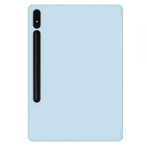 Tok Samsung Galaxy Tab S10+ Plus, Smartcase tolltartóval, kék