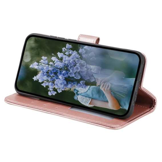 Pattintható tok a Xiaomi Redmi A3, Mandala, rózsaszín