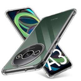 Telefontok a Xiaomi Redmi A3, Dropproof, átlátszó