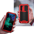 Páncélozott tok a Samsung Galaxy S23 Plus, R-JUST CamShield Slide, piros