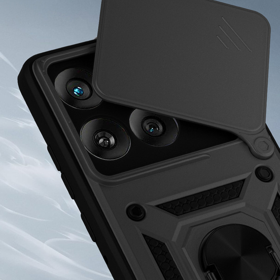 Telefontok a Motorola Edge 60 / 60 Fusion, CamShield Slide, fekete