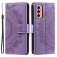 Pattintható tok a Samsung Galaxy A14 4G/5G, Mandala, lila