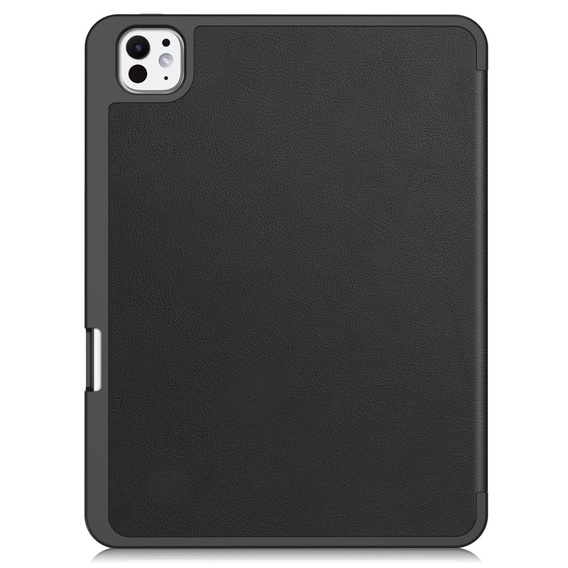 Tok iPad Pro 11" 2024 (5 gen.), Smartcase tolltartóval, fekete