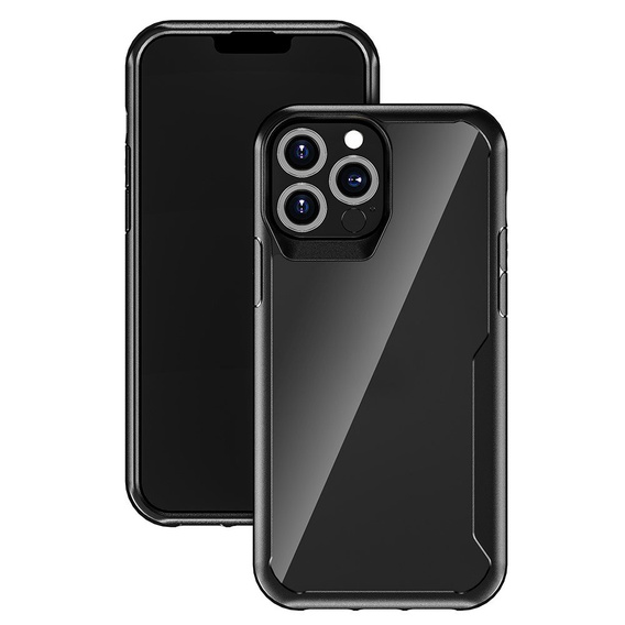 Telefontok a iPhone 13 Pro, AntiDrop Hybrid, fekete