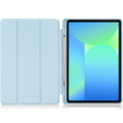 Tok Samsung Galaxy Tab S10 FE+ Plus, Smartcase tolltartóval, kék