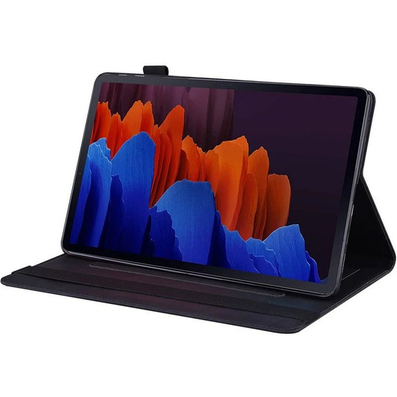 Tok Lenovo Tab P12 Pro 12.6, Classic, tolltartóval, fekete