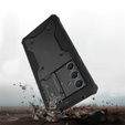 Tok Samsung Galaxy A55, ERBORD Rugged Case, fekete (két keret)