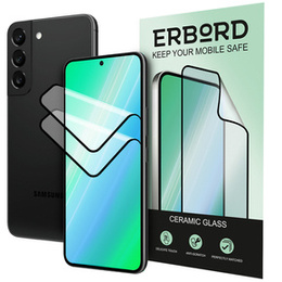 2x kerámia ERBORD hibrid üveg a Samsung Galaxy S23 Ultra