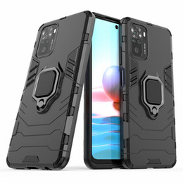 Telefontok a Xiaomi Redmi Note 10/10S, Kickstand Ring, fekete