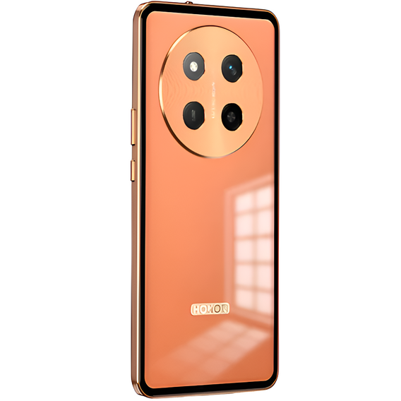 Tok az Honor Magic 7 Lite, Frame Case, narancssárga