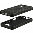 Urban Armor Gear Telefontok a iPhone 15 Plus, Monarch Pro Kevlar MagSafe, fekete