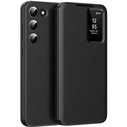 Flip tok Samsung Galaxy S23, Smart View Wallet, fekete