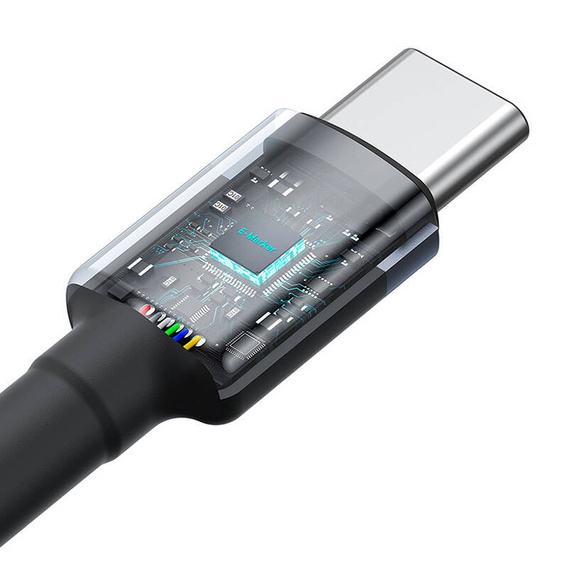 Baseus Cafule USB-C USB-C 100W kábel 1m - 2 darabos készlet