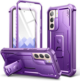 Páncélozott tok a Samsung Galaxy S22, Dexnor Full Body, lila