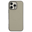 X-LEVEL tok iPhone 16 Pro készülékhez, Magnetic Card Holder, szürke