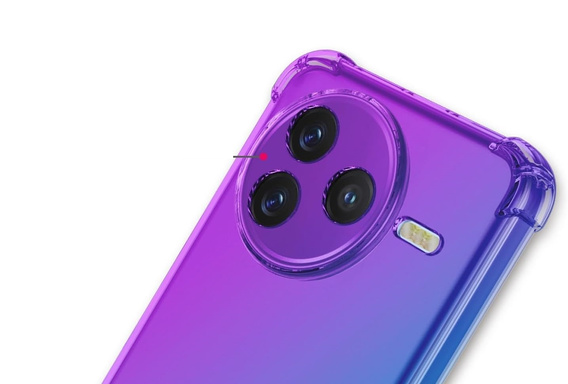 Tok Xiaomi Poco F7 Pro, Gradient Dropproof, Lila / kék