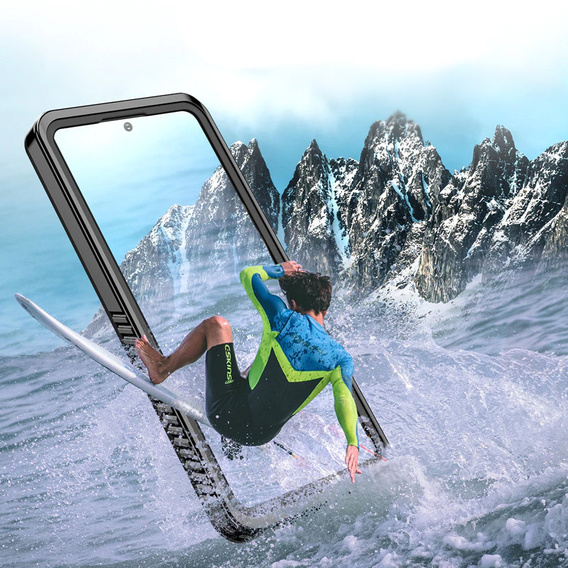 IP68 vízálló tok a Samsung Galaxy S20 FE, fekete