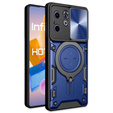 Páncélozott tok Infinix Hot 40i, CamShield Slide, kék