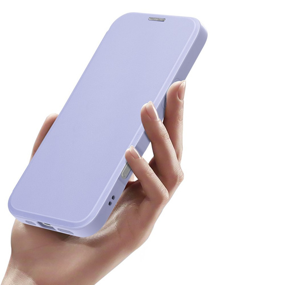 Dux Ducis Telefontok a iPhone 16, Skin X Pro, MagSafe, lila