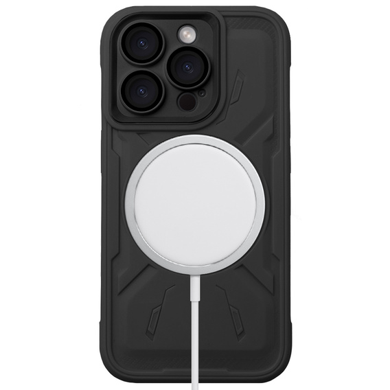 Tok iPhone 15 Pro Max, ERBORD Armor Mag, fekete