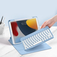 Tok + billentyűzet iPad 10.2 2021 / 2020 / 2019 7/8/9 gen, kék