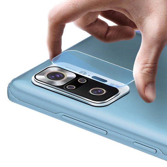 Edzett kameraüveg Xiaomi Redmi Note 10 Pro, kék