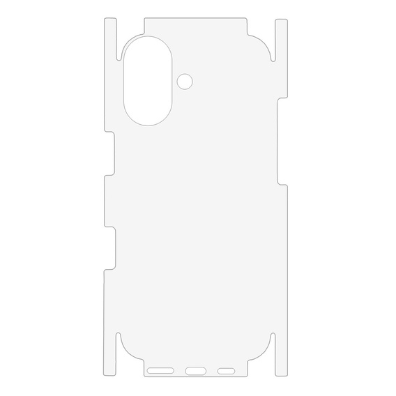 Védőfólia az iPhone 17 hátuljához