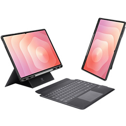 Dux Ducis DK sorozatú billentyűzet tok Samsung Galaxy Tab S11 Ultra készülékhez, fekete