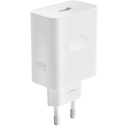 realme SuperVOOC 45 W hálózati töltő – fehér - VCB4JAEH Power Adapter
