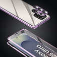 Tok Samsung Galaxy S25 Ultra, Magnetic Dual Glass, lila