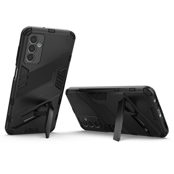 Tok Samsung Galaxy M13 4G, Military kickstand, fekete