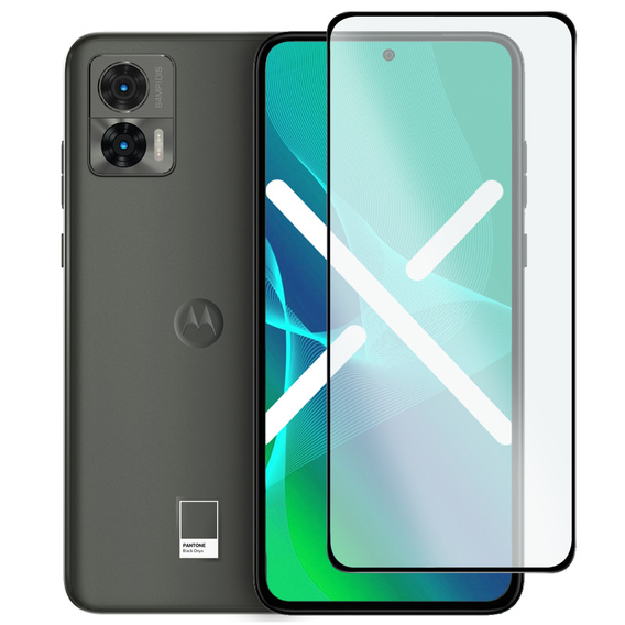 3D edzett üveg Motorola Edge 30 Neo 5G készülékhez, fekete
