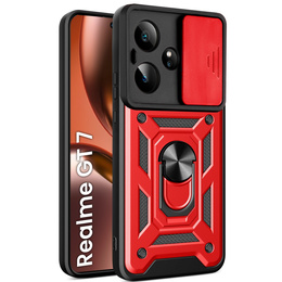 Telefontok a Realme GT 7 / 7T, CamShield Slide, piros