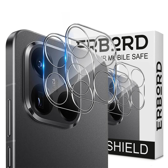 2x ERBORD edzett üveg Xiaomi 15T kamerához