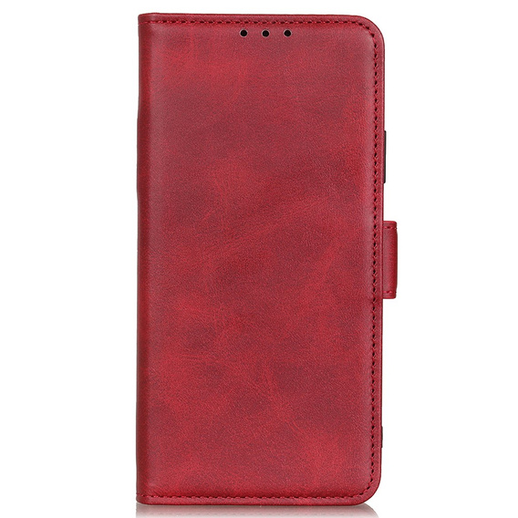 Pattintható tok a Motorola Moto G53 5G / G13 / G23, Wallet, piros
